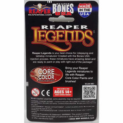 RPR30166 Dropbear Miniature Figure 25mm Heroic Scale Reaper Bones USA (ONLINE ORDER ONLY)