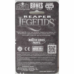 RPR30219 Female Barbarian Miniature Figure 25mm Heroic Scale Reaper Bones USA (ONLINE ORDER ONLY)