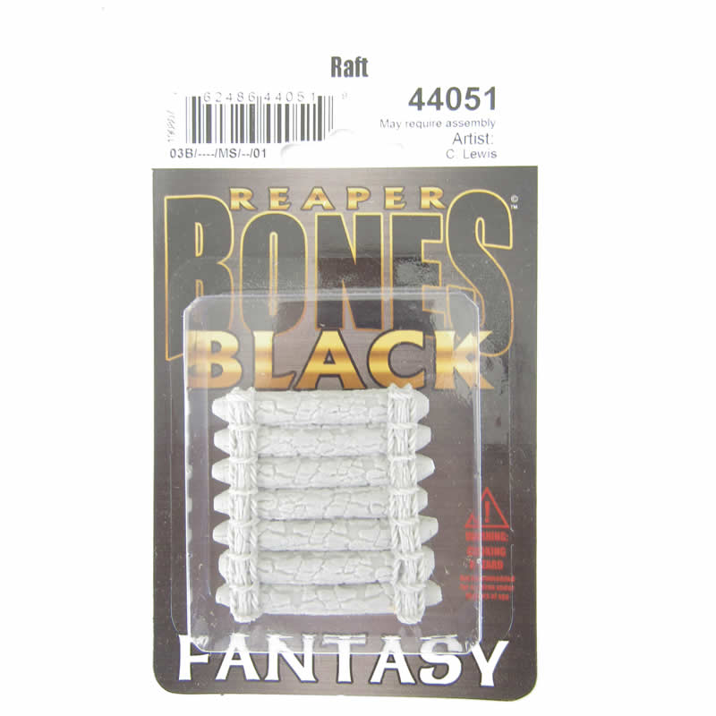 RPR44051 Raft Miniature 25mm Heroic Scale Bones Black Reaper Miniatures (ONLINE ORDER ONLY)