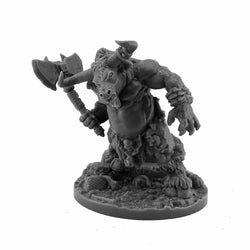 RPR44184 Minotaur Miniature 25mm Heroic Scale Figure Bones Black (ONLINE ORDER ONLY)