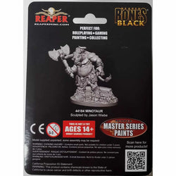 RPR44184 Minotaur Miniature 25mm Heroic Scale Figure Bones Black (ONLINE ORDER ONLY)