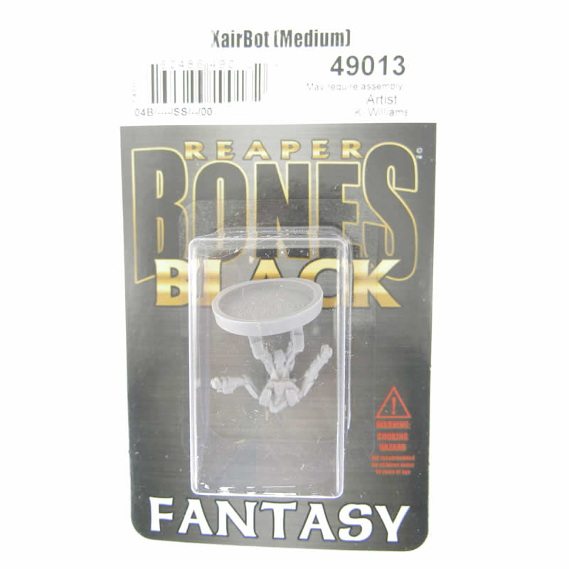 RPR49013 Xairbot (Medium) Miniature 25mm Heroic Scale Bones Black (ONLINE ORDER ONLY)