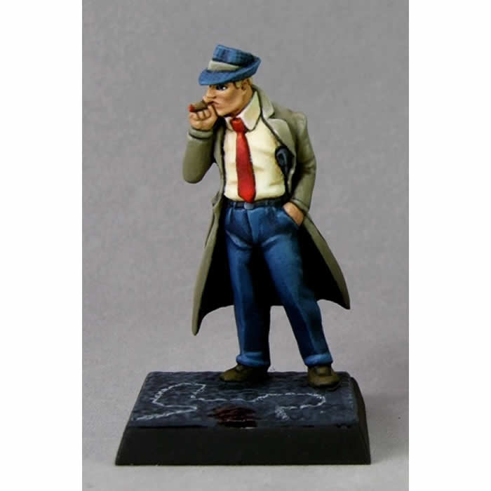 RPR50051 Max Decker Private Eye Miniature 25mm Heroic Scale (ONLINE ORDER ONLY)