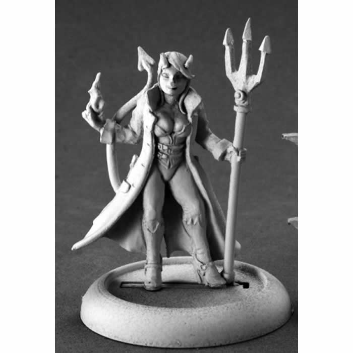 RPR50196 Devil Girl Supervillain Miniature 25mm Heroic Scale Chronoscope (ONLINE ORDER ONLY)