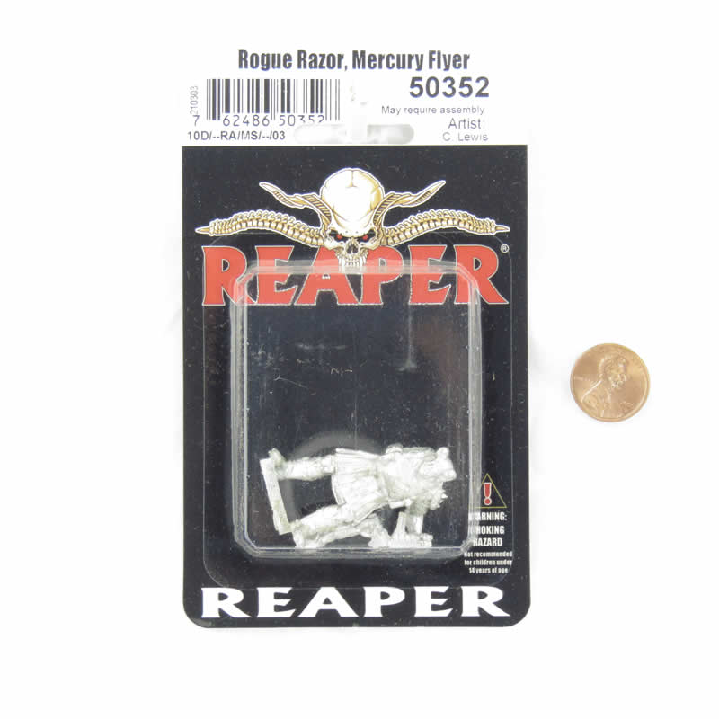 RPR50352 Rogue Razor Mercury Flyer Slab Miniature 25mm Heroic Scale Chronoscope (ONLINE ORDER ONLY)