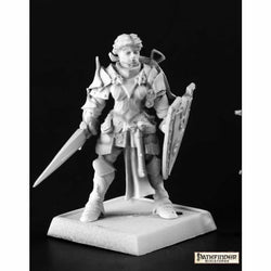 RPR60171 Irabeth Tirabade Half-Orc Warrior Miniature Figurine 25mm Heroic Scale