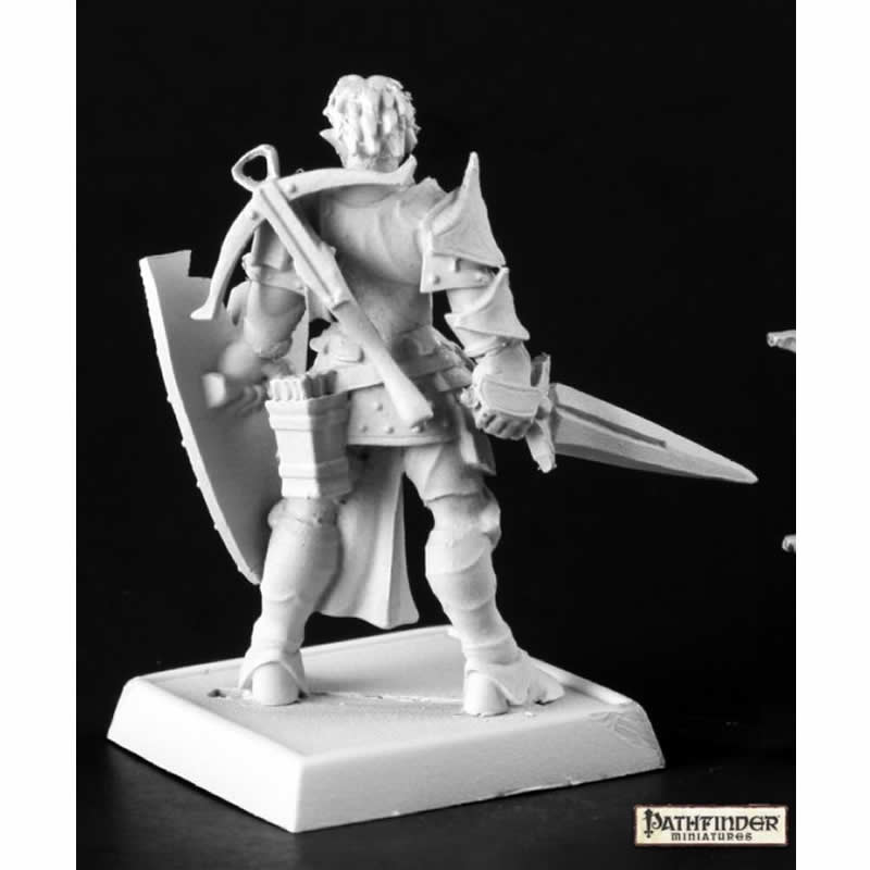 RPR60171 Irabeth Tirabade Half-Orc Warrior Miniature Figurine 25mm Heroic Scale