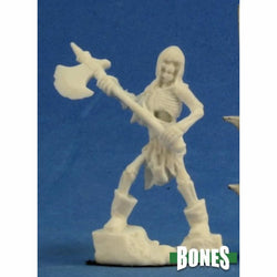 RPR77241 Skeleton Guardian Axeman Miniature 25mm Heroic Scale Bones (ONLINE ORDER ONLY)