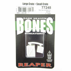 RPR77248 Large Crate and Small Crate Miniature 25mm Heroic Scale Bones (ONLINE ORDER ONLY)