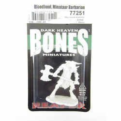 RPR77251 Bloodhoof Minotaur Barbarian Miniature 25mm Heroic Scale (ONLINE ORDER ONLY)