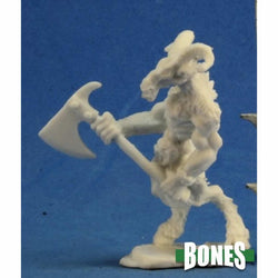 RPR77252 Beastman Warrior 1 Miniature 25mm Heroic Scale Bones (ONLINE ORDER ONLY)