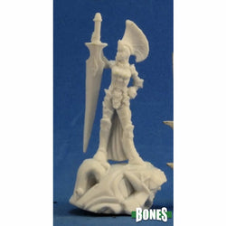 RPR77302 Female Paladin Miniature 25mm Heroic Scale Figure Bones (ONLINE ORDER ONLY)