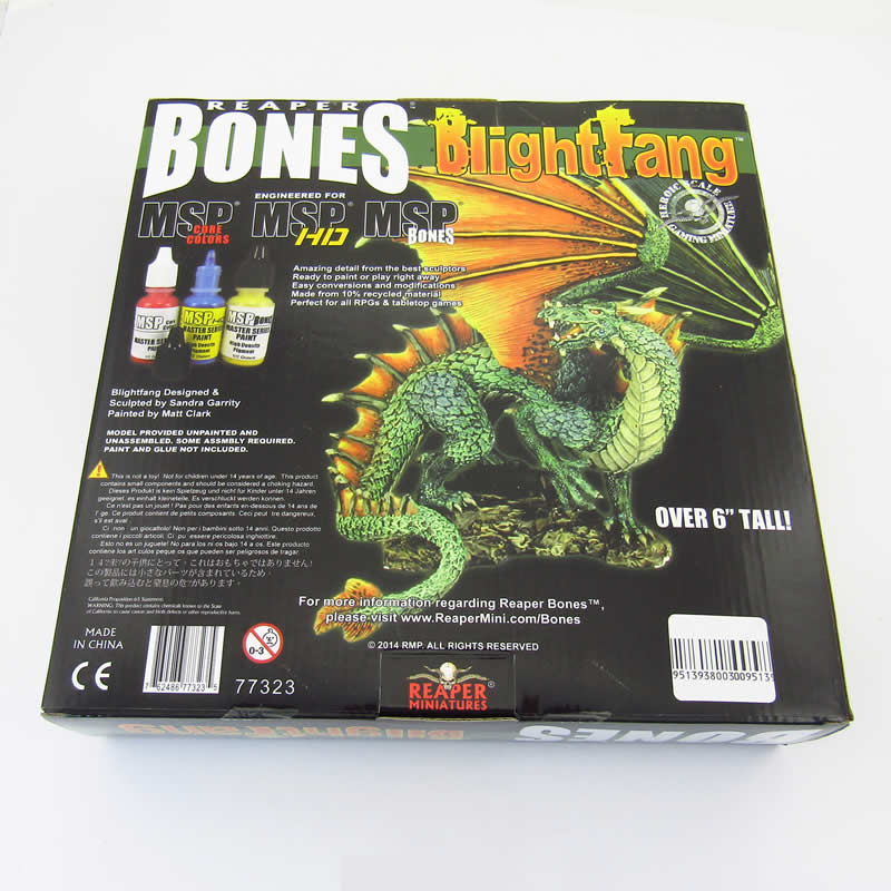 RPR77323 Bones Blightfang Miniature 25mm Heroic Scale (ONLINE ORDER ONLY)