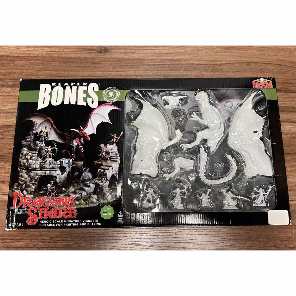 RPR77381 Dragons Dont Share Miniature 25mm Heroic Scale Figure Dark Heaven Bones (ONLINE ORDER ONLY)