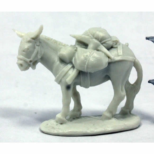 RPR77402 Pack Donkey Miniature 25mm Heroic Scale Bones (ONLINE ORDER ONLY)