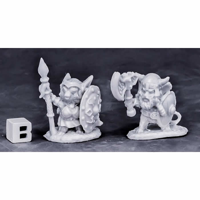 RPR77549 Two Viking Mouslings Miniature 25mm Heroic Scale (ONLINE ORDER ONLY)