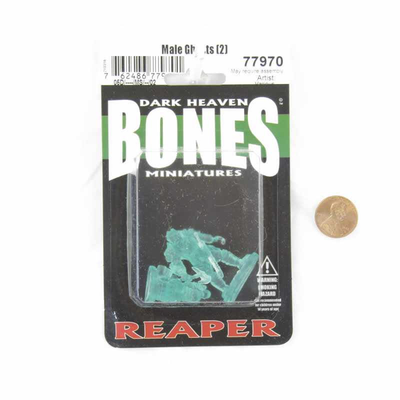 RPR77970 Male Ghosts Miniature 25mm Heroic Scale Figure Dark Heaven Bones (ONLINE ORDER ONLY)