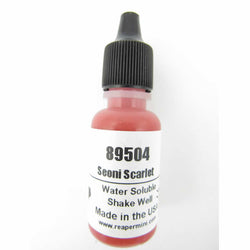RPR89504 Seoni Scarlet Master Series Hobby Paint .5oz Dropper Bottle (ONLINE ORDER ONLY)