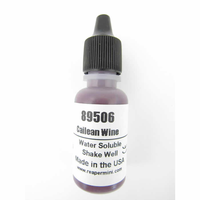 RPR89506 Cailean Wine Master Series Hobby Paint .5oz Dropper Bottle (ONLINE ORDER ONLY)