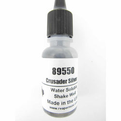 RPR89550 Crusader Silver Master Series Hobby Paint .5oz Dropper Bottle (ONLINE ORDER ONLY)