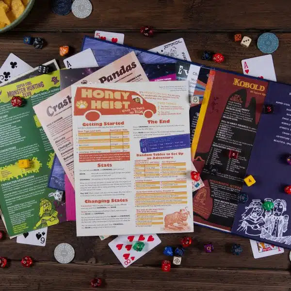 Ten One-Page Roleplaying Games for Younger Players (ONLINE ORDER ONLY)