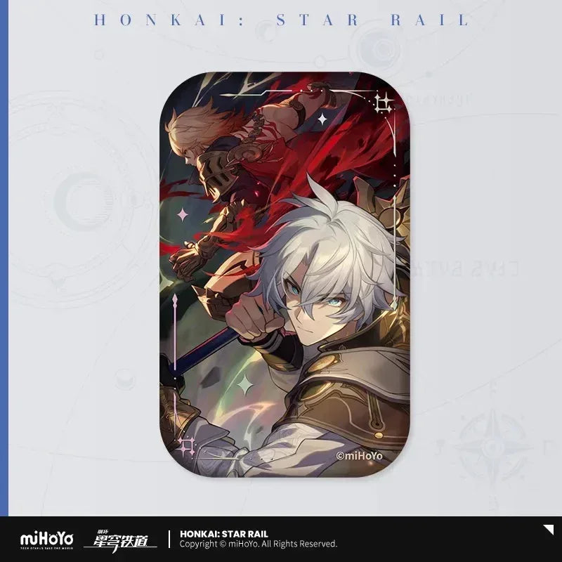 Honkai: Star Rail Light Cone Series Rectangular Tinplate Badge
