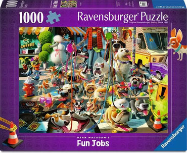 Ravensburger: Puzzle - Dean McAdam's Fun Jobs - The Dog Walker (ONLINE ORDER ONLY)