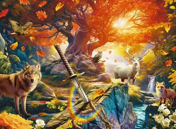Ravensburger: Puzzle - Excalibur Forest