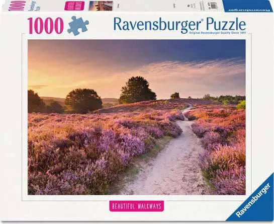 Ravensburger: Puzzle - Puzzle Highlights - Beautiful Walkways - Pink Pathway