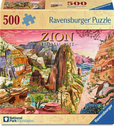 Ravensburger: Puzzle -  National Parks - Zion National Park (ONLINE ORDER ONLY)