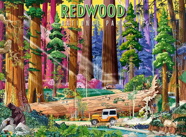 Ravensburger: Puzzle - National Parks - Redwood National Park (ONLINE ORDER ONLY)