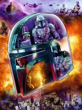 Puzzle: Star Wars - The Mandalorian - Helmet