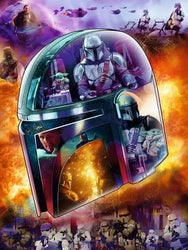 Puzzle: Star Wars - The Mandalorian - Helmet