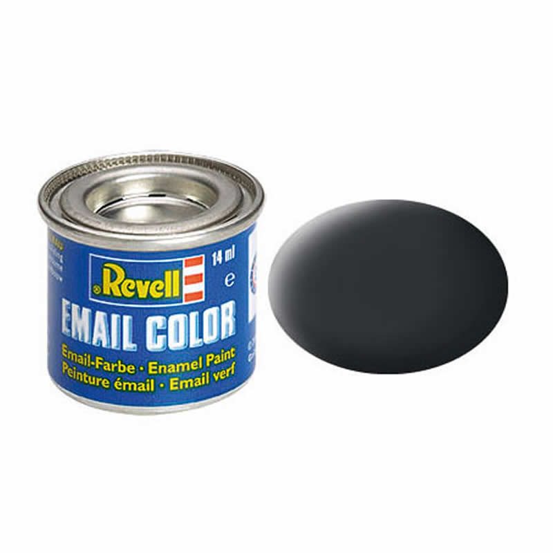 RVP32109 Anthacite Grey Matt Enamel Paint 14ml (.47oz) Tinlet Revell (ONLINE ORDER ONLY)