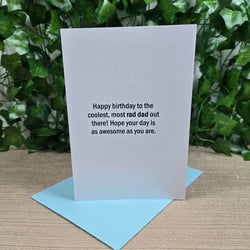 Rad Dad Birthday Card (ONLINE ORDER ONLY)