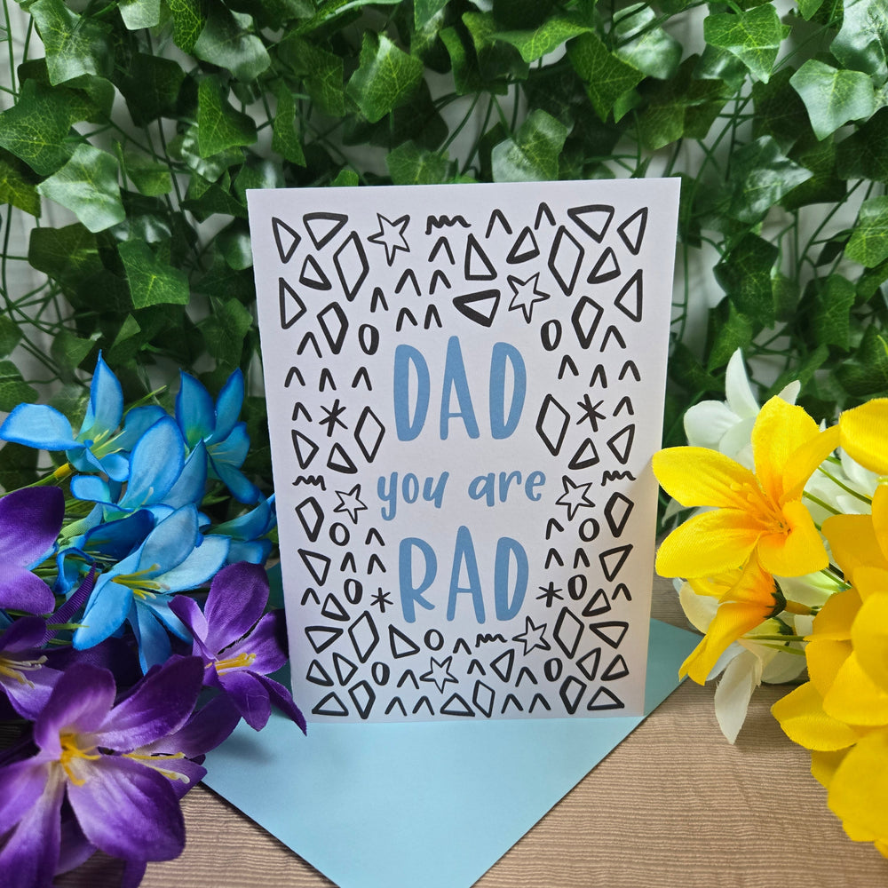 Rad Dad Birthday Card (ONLINE ORDER ONLY)