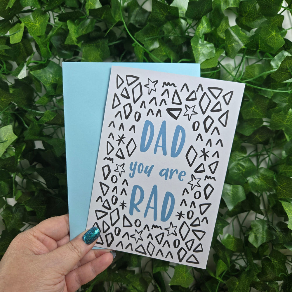 Rad Dad Birthday Card (ONLINE ORDER ONLY)