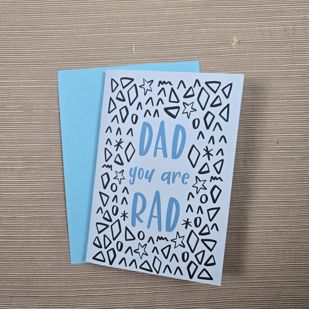 Rad Dad Birthday Card (ONLINE ORDER ONLY)
