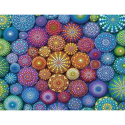 Radiating Rainbow Mandalas 2000 Piece Jigsaw Puzzle Ravensburger (ONLINE ORDER ONLY)