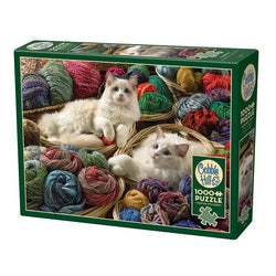 Ragdolls 1000 Piece Jigsaw Puzzle Cobble Hill (ONLINE ORDER ONLY)