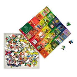 Rainbow Bookshelves 1000 Piece Jigsaw Puzzle Flame Tree (ONLINE ORDER ONLY)