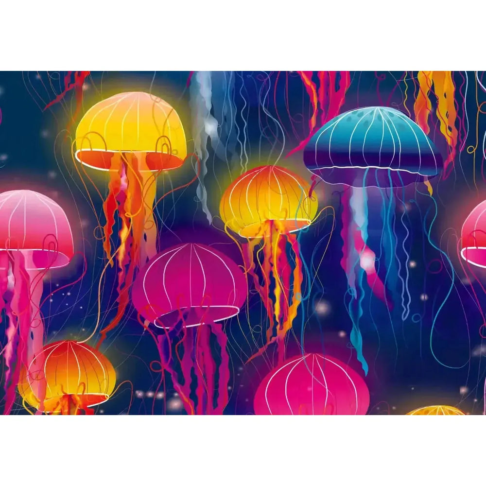Rainbow of Jellyfish 500 Piece Jigsaw Puzzle Trefl (ONLINE ORDER ONLY)