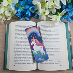 Rainbow and Unicorn Bookmark (ONLINE ORDER ONLY)