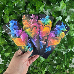 Rainbow Smoke Heart Bookmark (ONLINE ORDER ONLY)
