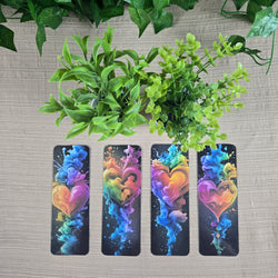 Rainbow Smoke Heart Bookmark (ONLINE ORDER ONLY)