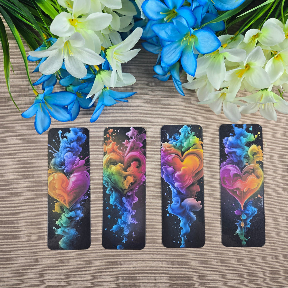Rainbow Smoke Heart Bookmark (ONLINE ORDER ONLY)
