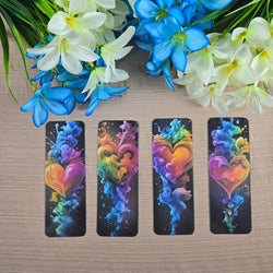 Rainbow Smoke Heart Bookmark (ONLINE ORDER ONLY)