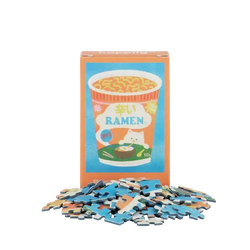 Ramen 99 Piece Mini Jigsaw Puzzle Happily (ONLINE ORDER ONLY)