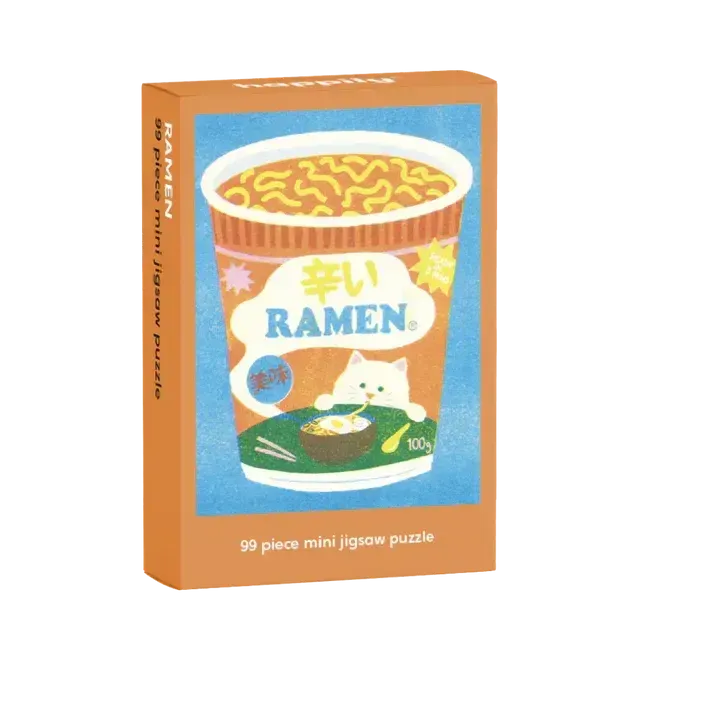 Ramen 99 Piece Mini Jigsaw Puzzle Happily (ONLINE ORDER ONLY)