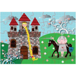 Rapunzel 48 Piece Jigsaw Puzzle Purple Cow (ONLINE ORDER ONLY)